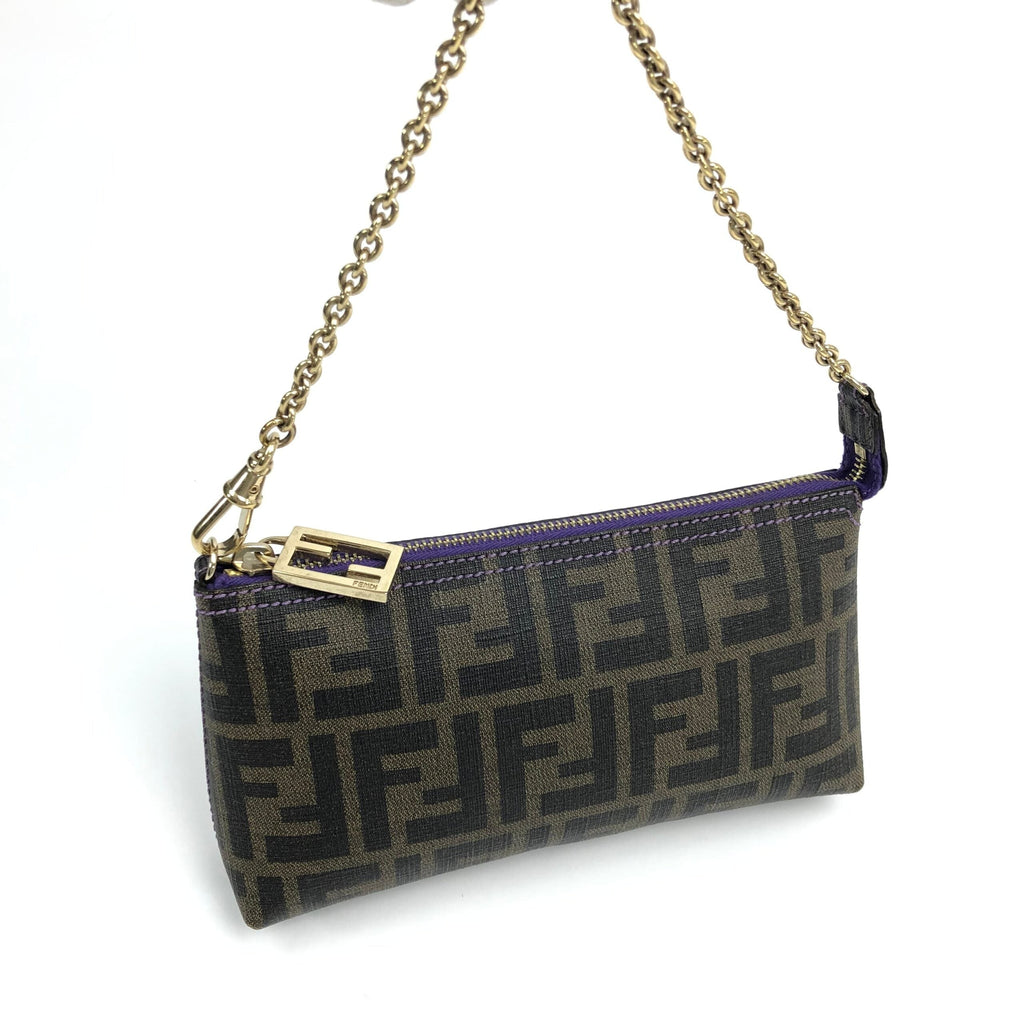 FENDI ZUCCA SHOULDER BAG