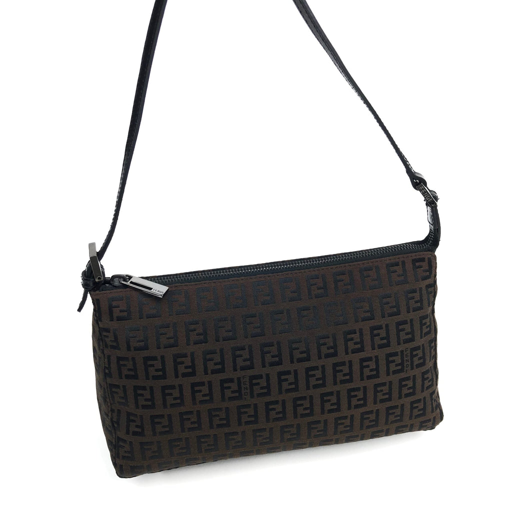 FENDI ZUCCA SHOULDER BAG