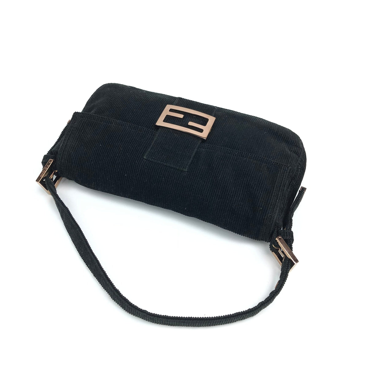 FENDI CORDUROY BAGUETTE BAG
