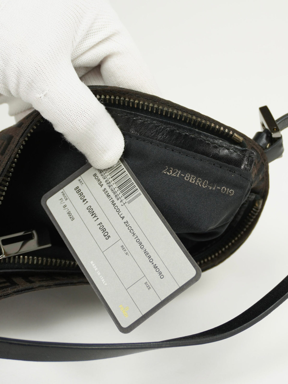 FENDI ZUCCA SHOULDER BAG