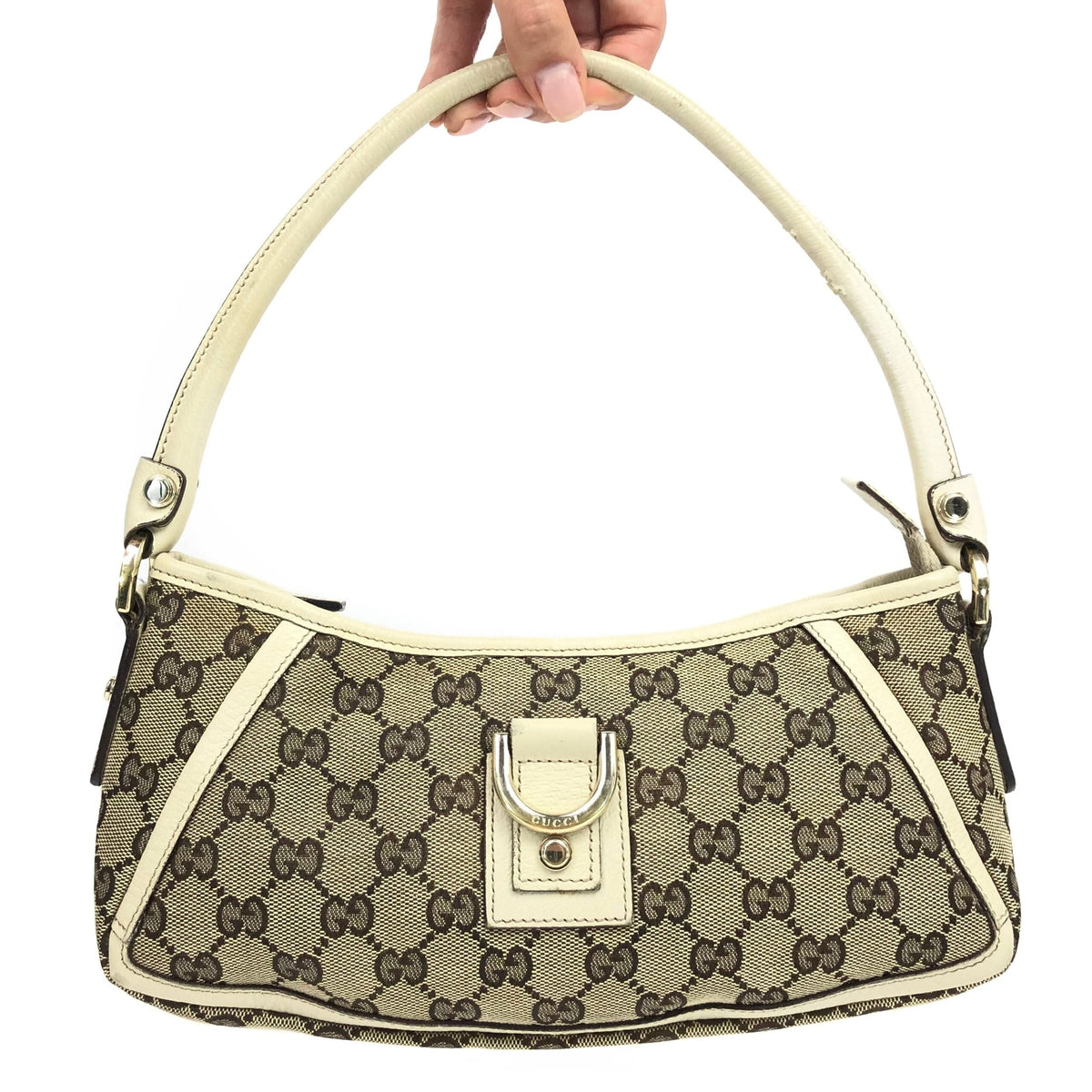 GUCCI MONOGRAM SHOULDER BAG