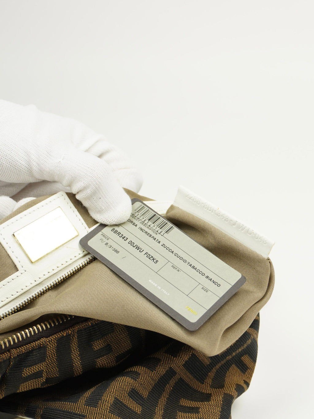FENDI ZUCCA SHOULDER BAG