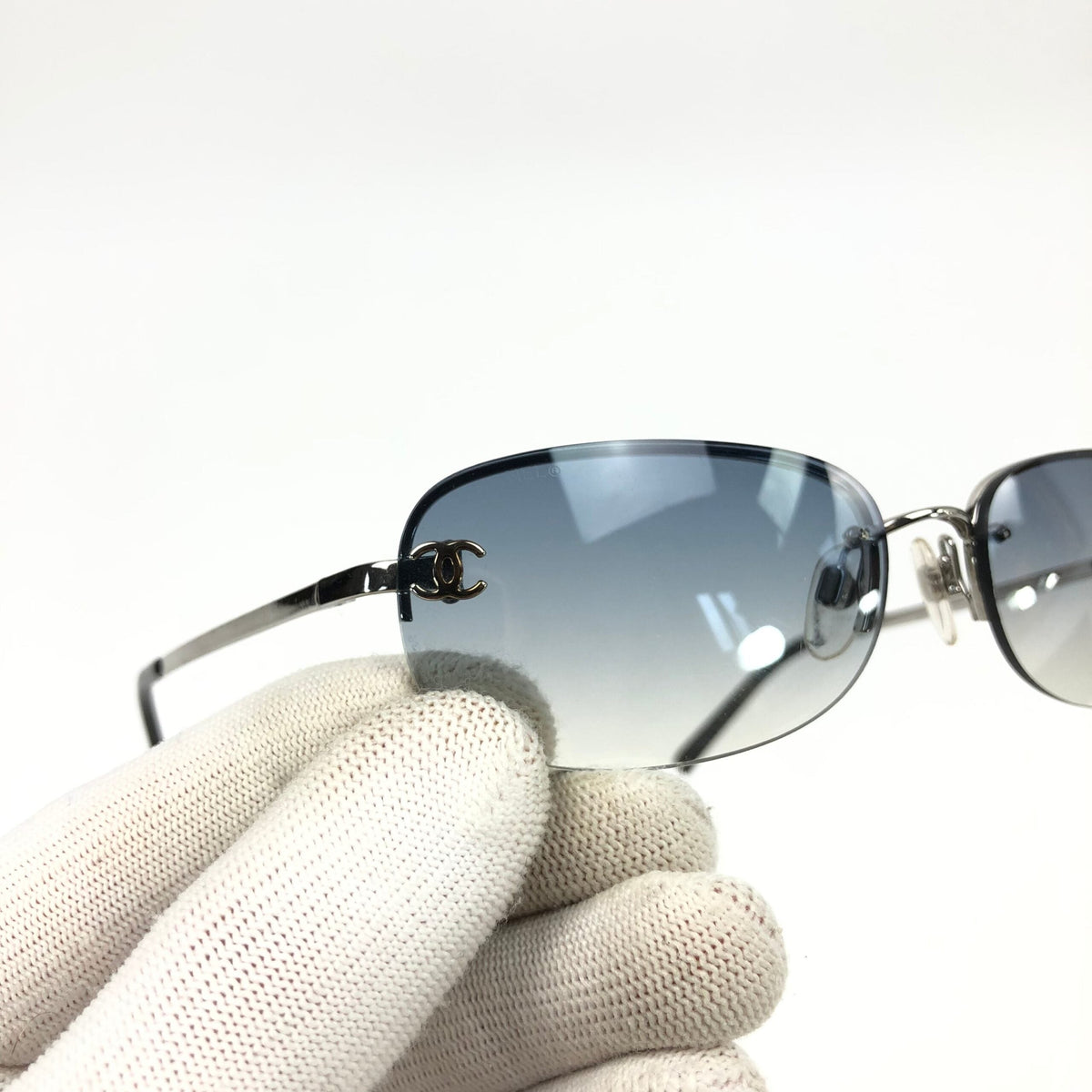 CHANEL RIMLESS SUNGLASSES