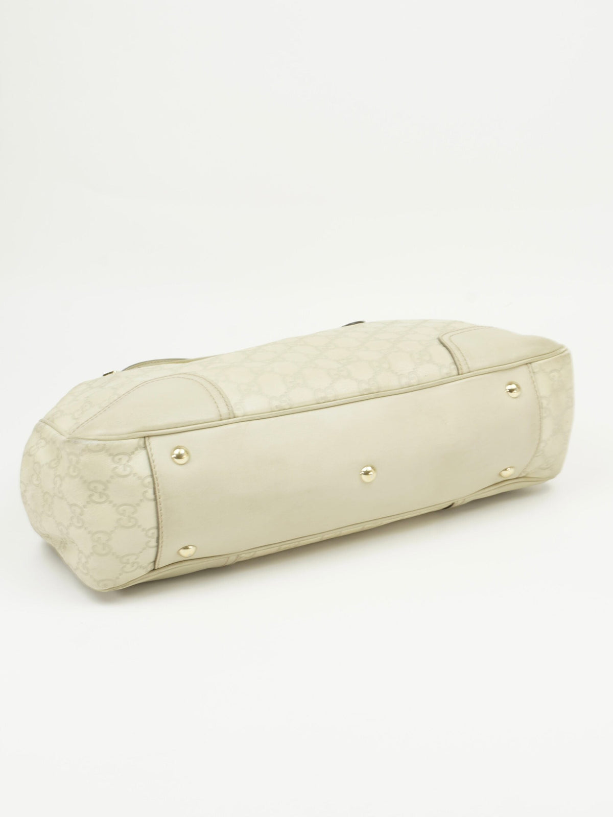 GUCCI MONOGRAM LEATHER BAG