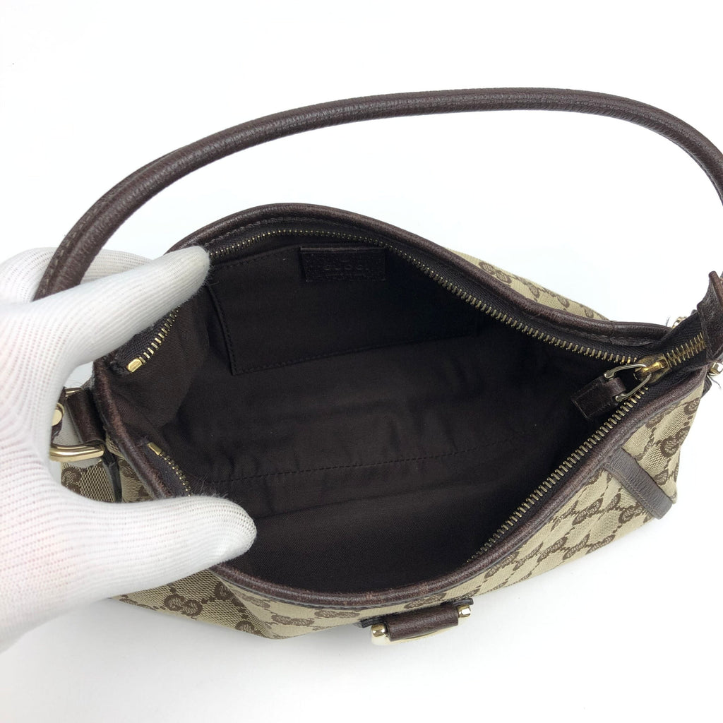 GUCCI MONOGRAM SHOULDER BAG