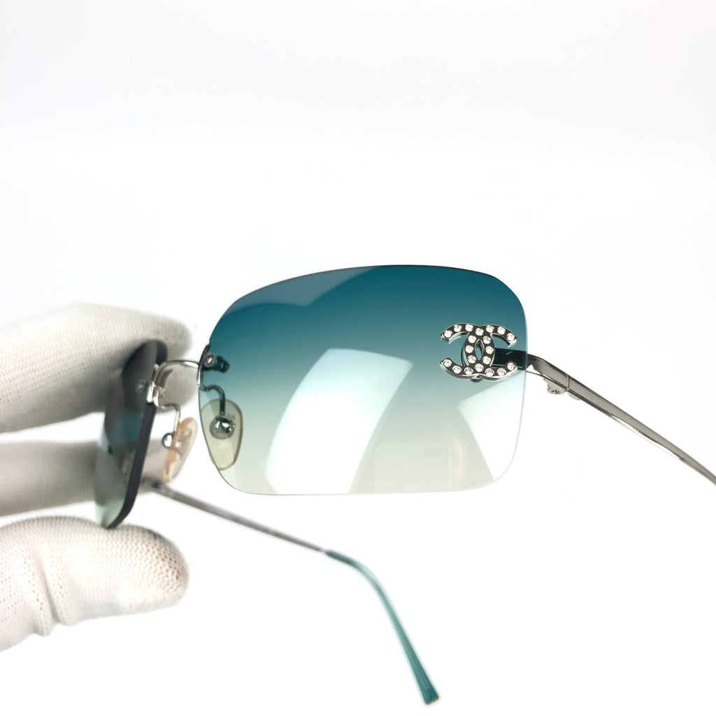 CHANEL RIMLESS SUNGLASSES