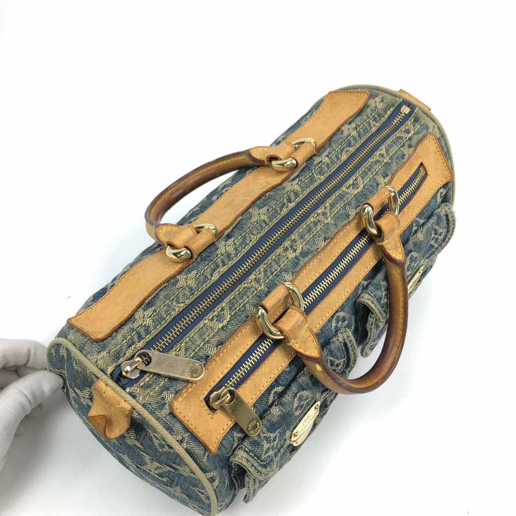 LOUIS VUITTON NEO SPEEDY DENIM BAG