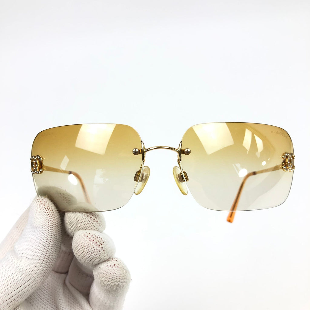CHANEL RIMLESS SUNGLASSES