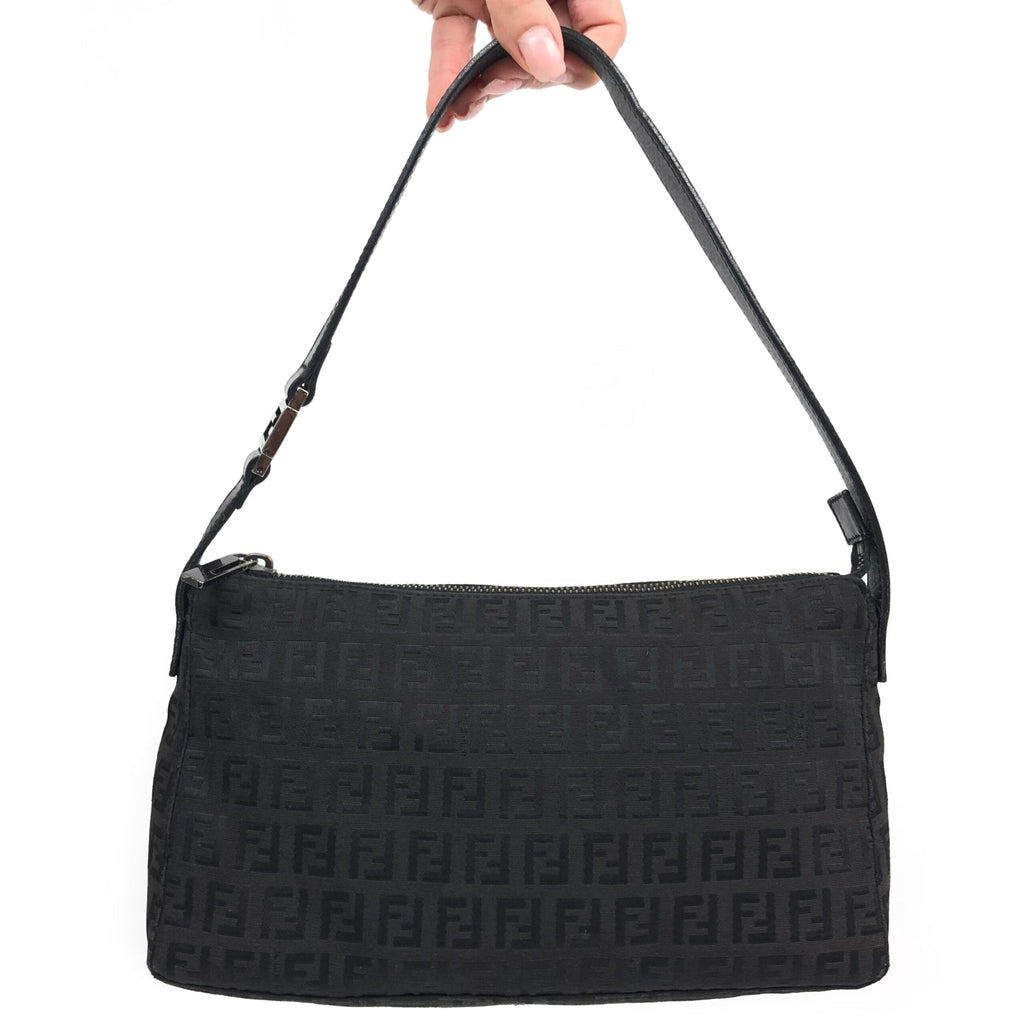 FENDI ZUCCA SHOULDER BAG