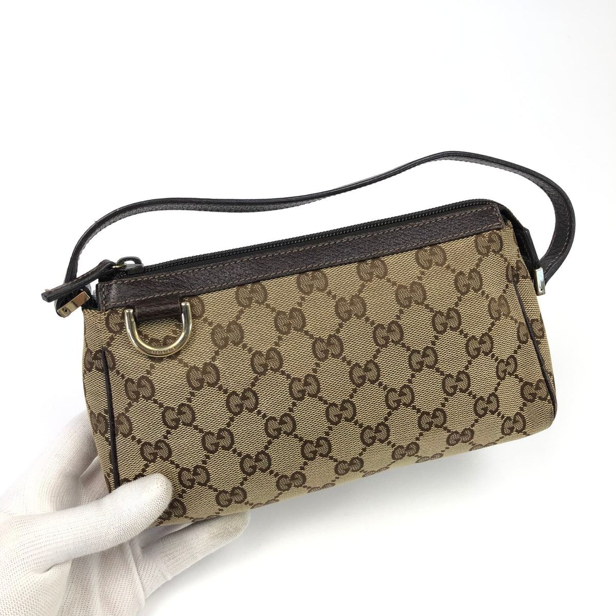 GUCCI MONOGRAM SHOULDER BAG