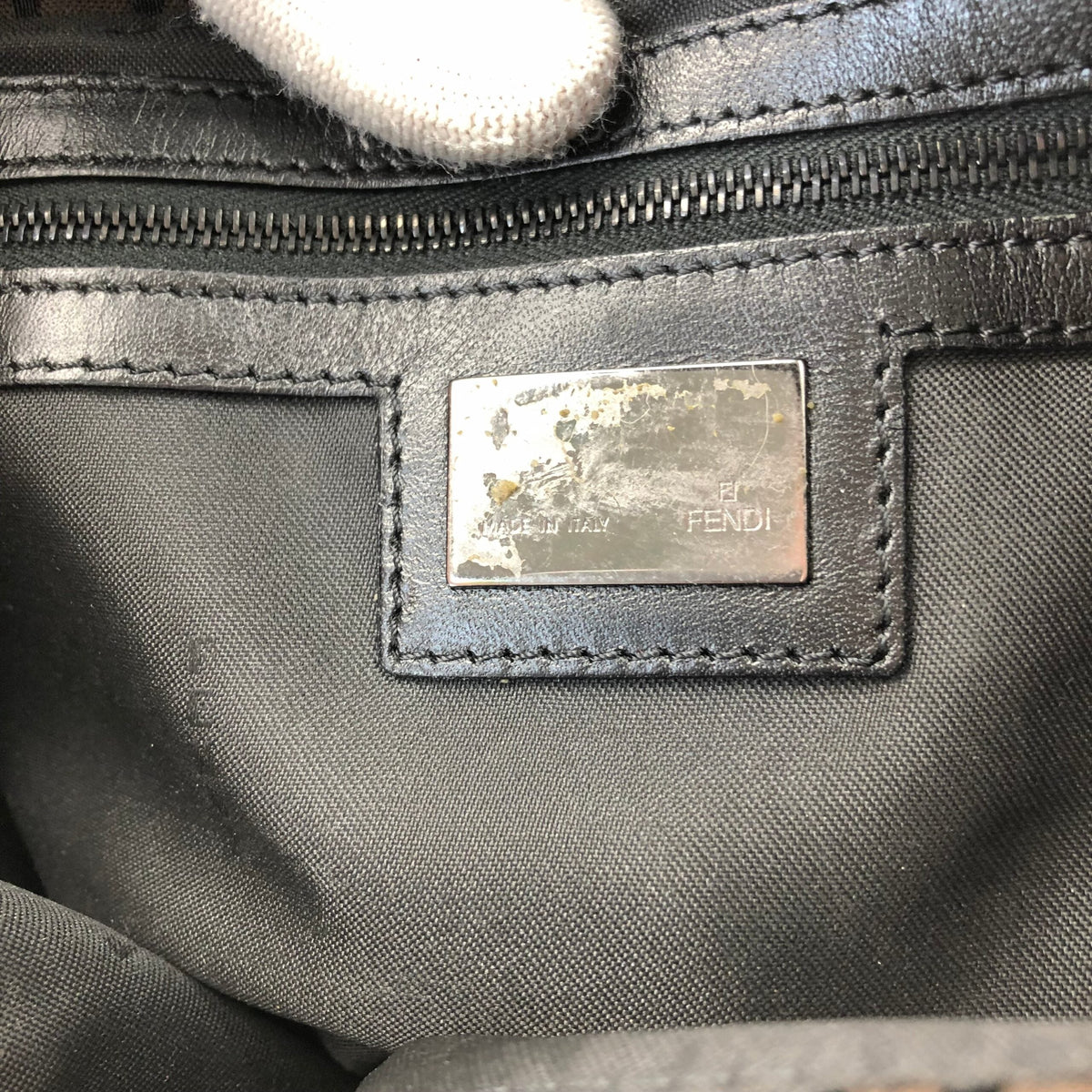 FENDI ZUCCA BAGUETTE BAG