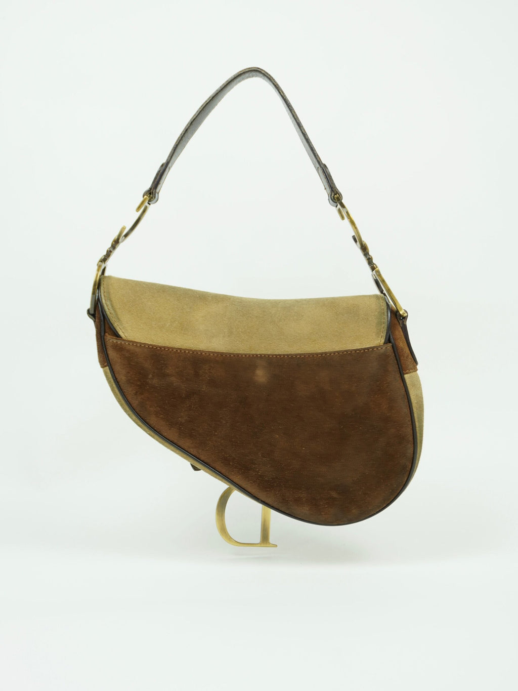 CHRISTIAN DIOR PONY HAIR SADDLE BAG