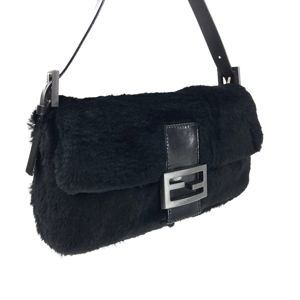 FENDI MINK FUR BAGUETTE BAG