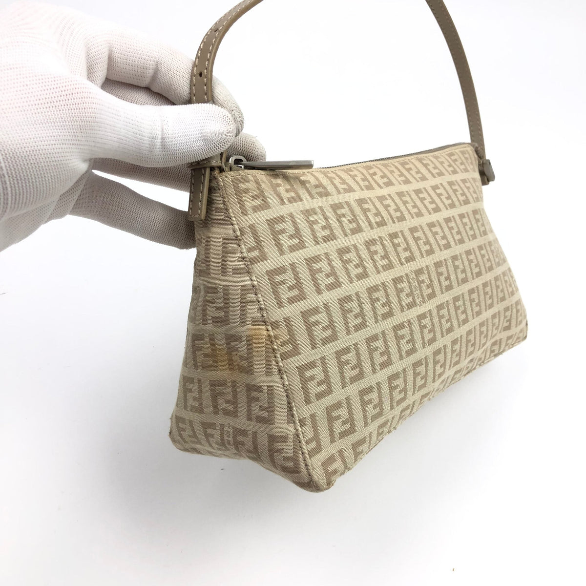 FENDI ZUCCA SHOULDER BAG