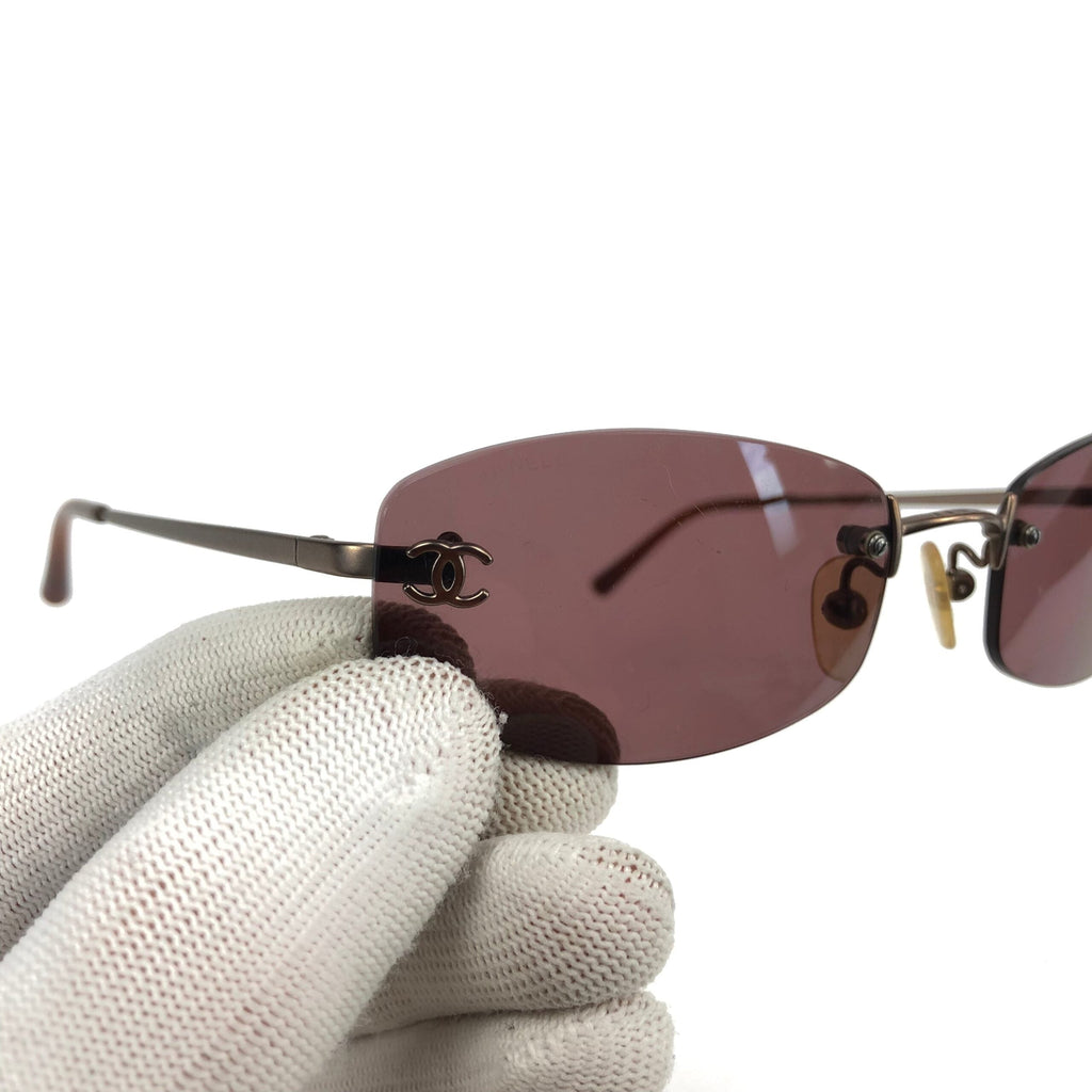 CHANEL RIMLESS SUNGLASSES