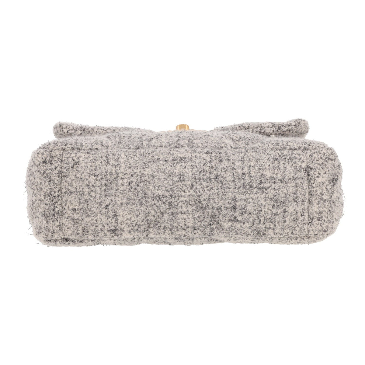 Chanel 19 handbag in grey tweed - DETAIL 1