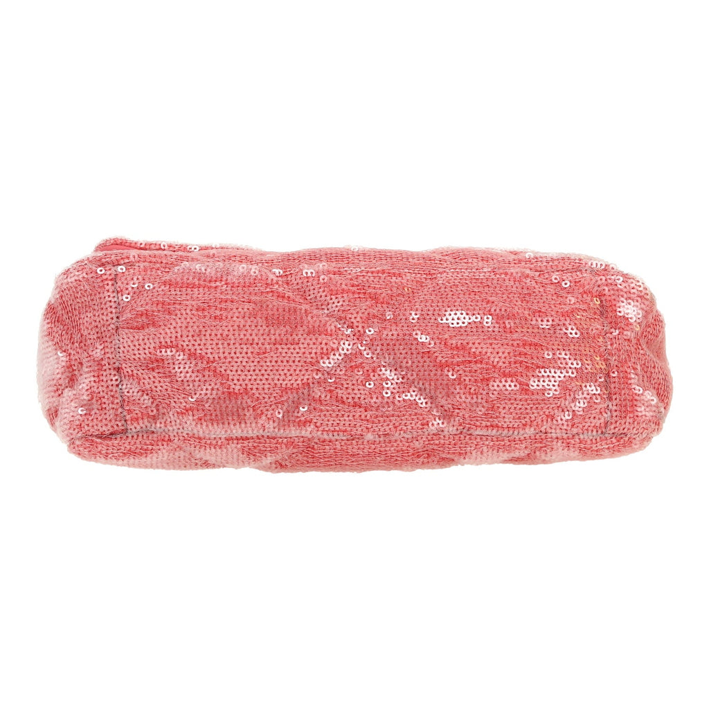 Chanel 19 shoulder bag paillette and pink leather - DETAIL 1