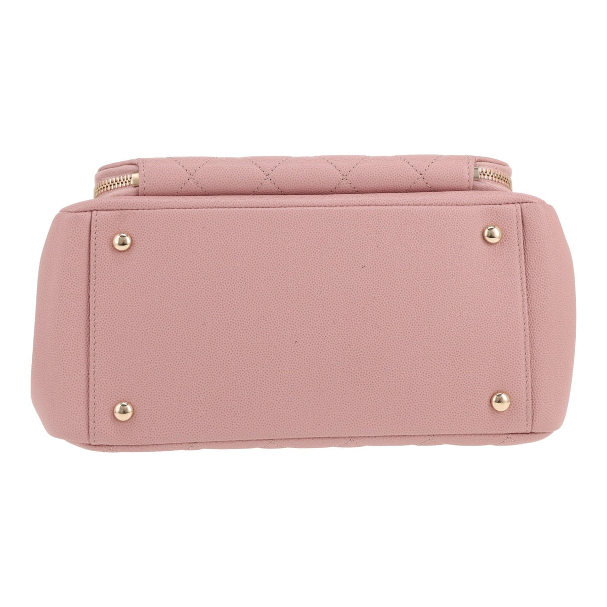 Chanel Executive handbag in pink grained leather - DETAIL 1