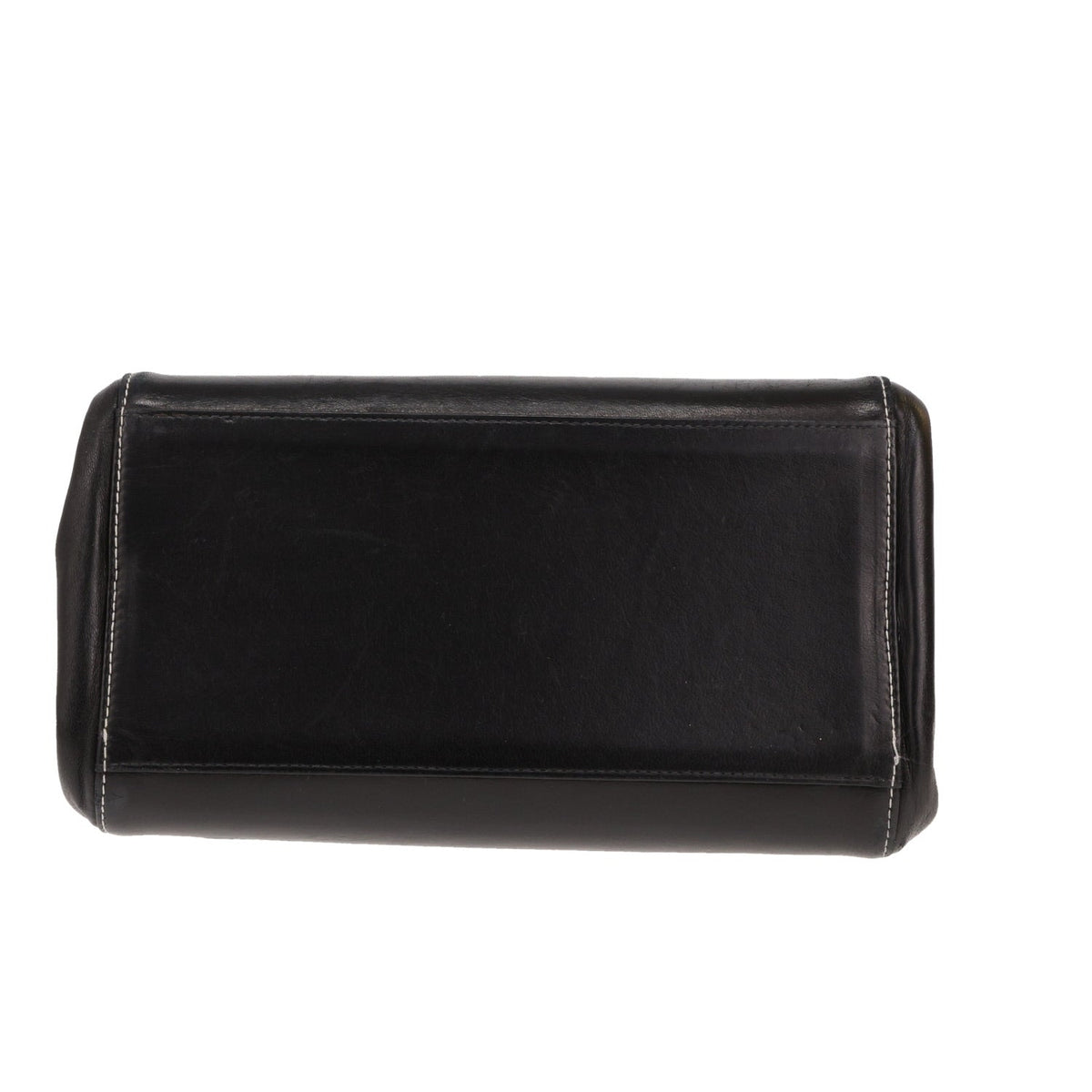 Chanel handbag in black patent leather - DETAIL 1