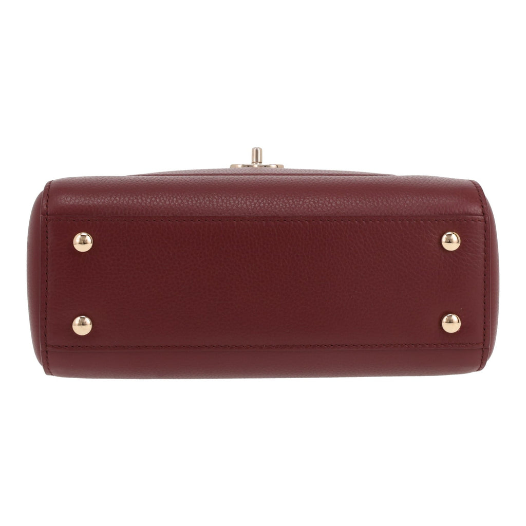 Chanel Neo Executive handbag in burgundy grained leather - DETAIL 1