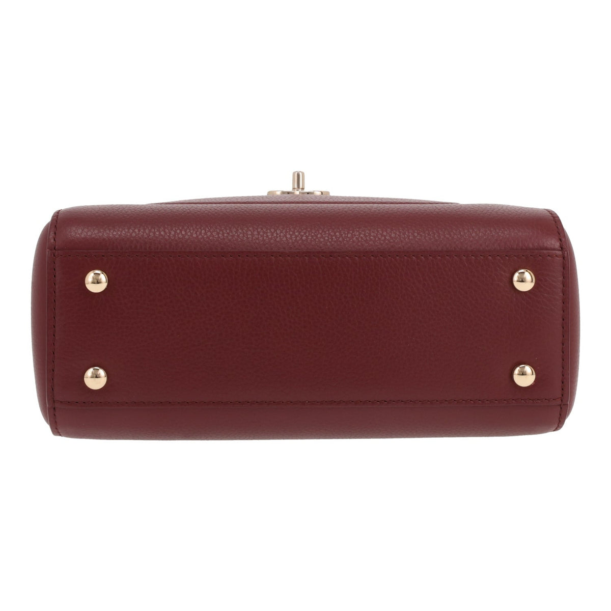 Chanel Neo Executive handbag in burgundy grained leather - DETAIL 1