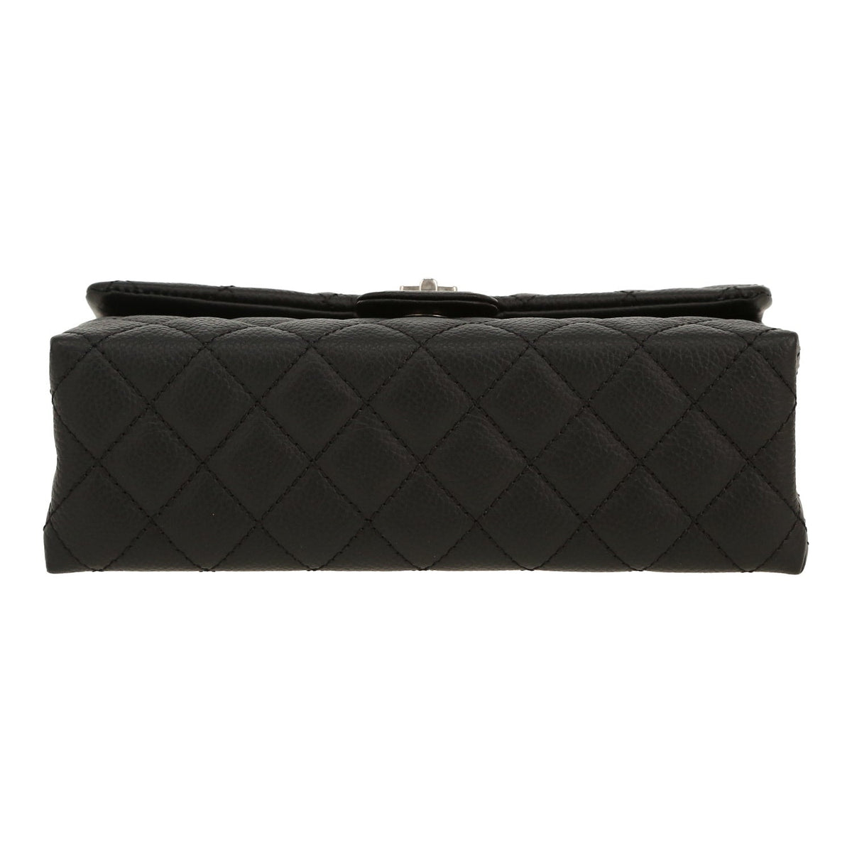 Chanel Pochette ceinture clutch-belt in black grained leather - DETAIL 1