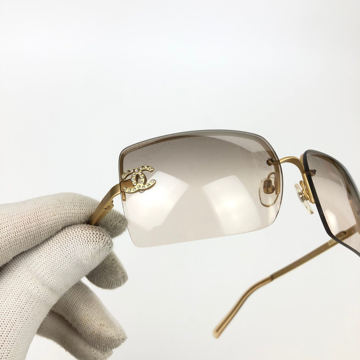 CHANEL RIMLESS SUNGLASSES