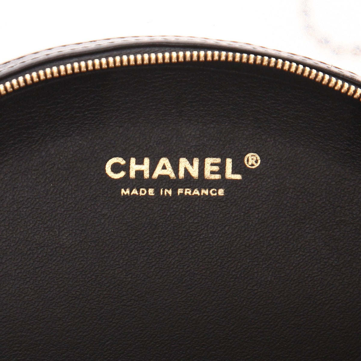 Chanel Editions Limitées clutch in black and white leather - DETAIL 2