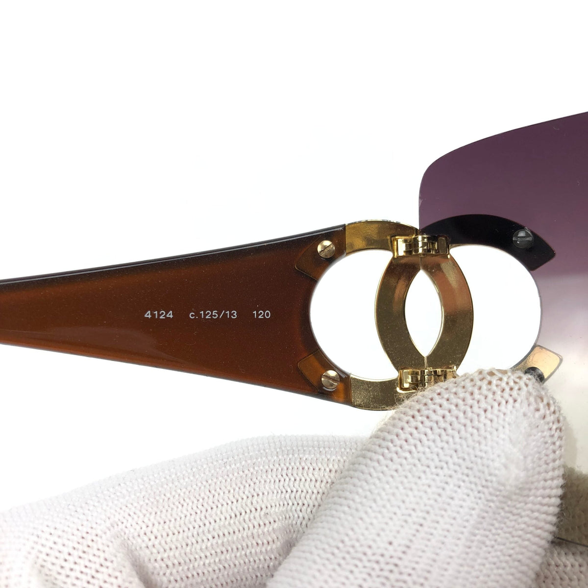 CHANEL RIMLESS SUNGLASSES