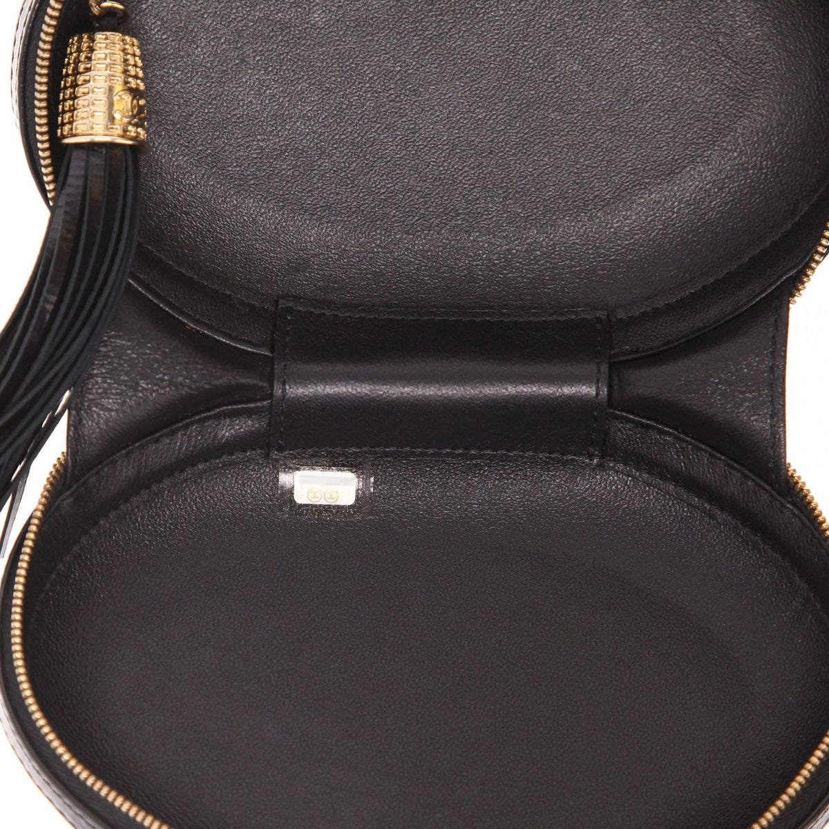 Chanel Editions Limitées clutch in black and white leather - DETAIL 3