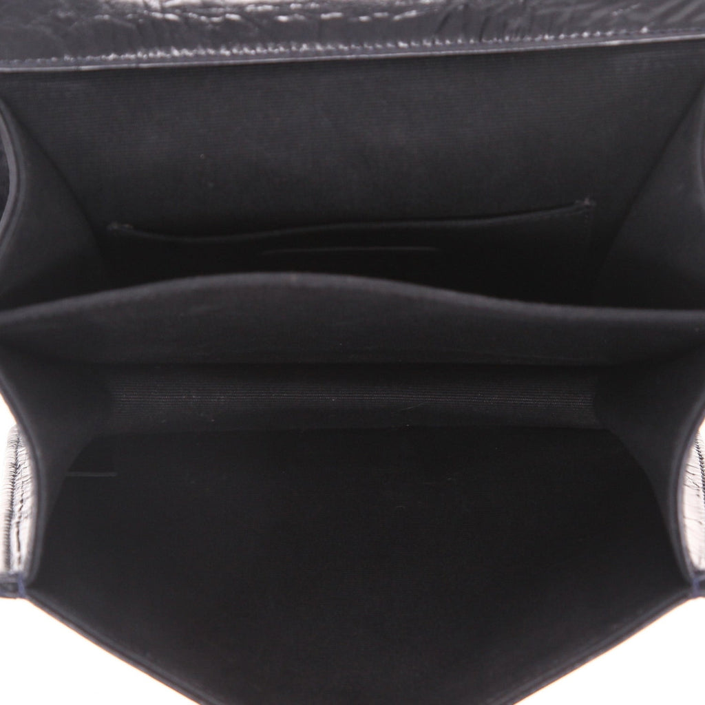 Chanel Rita handbag in blue quilted leather - DETAIL 3