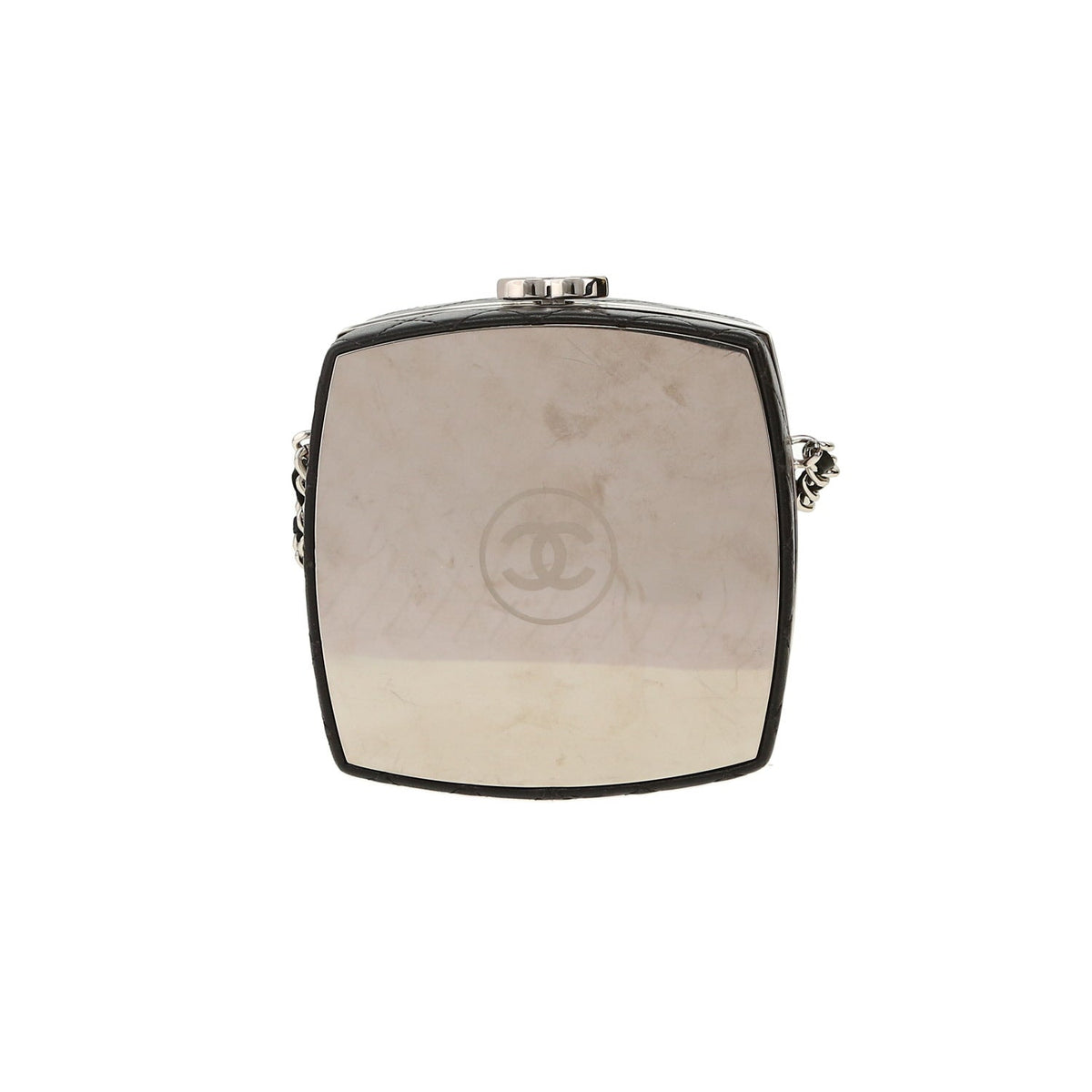 Chanel Editions Limitées clutch in black quilted leather - DETAIL 4