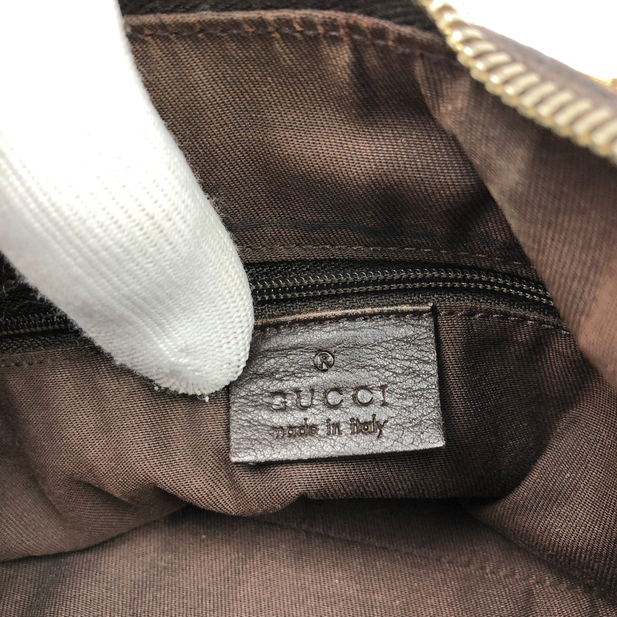 GUCCI MONOGRAM ABBEY BAG