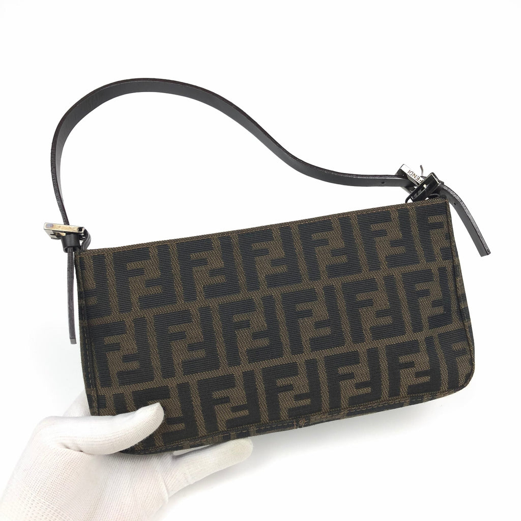 FENDI ZUCCA SHOULDER BAG
