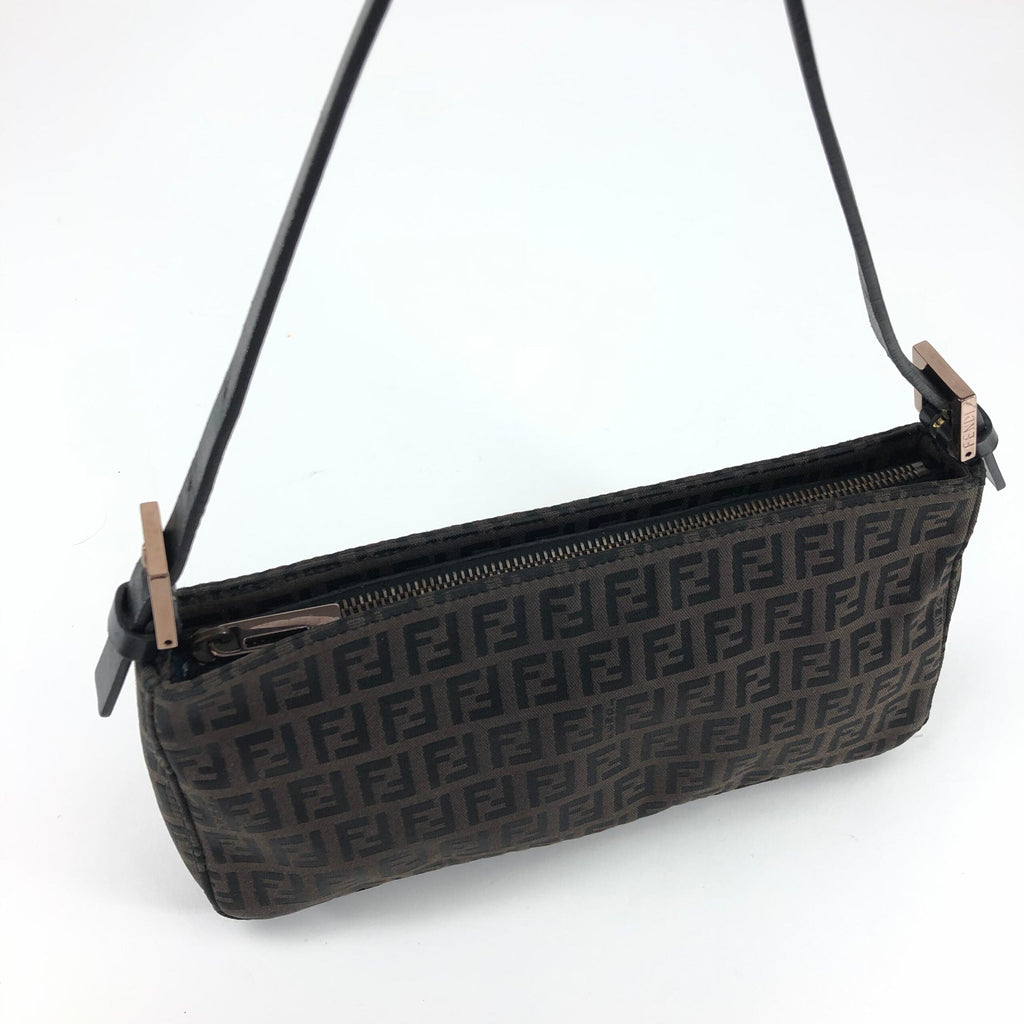 FENDI ZUCCA SHOULDER BAG