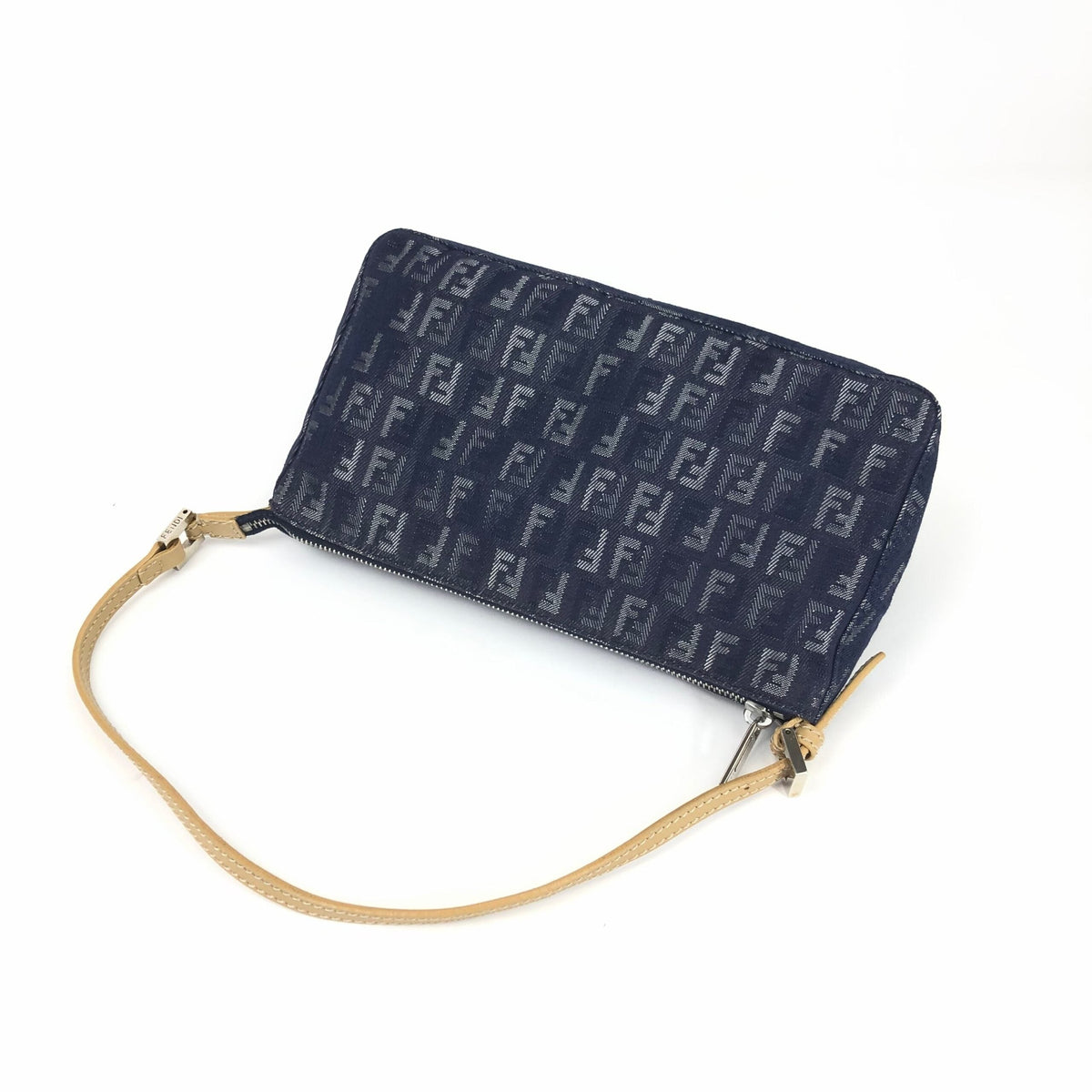 FENDI DENIM ZUCCA SHOULDER BAG