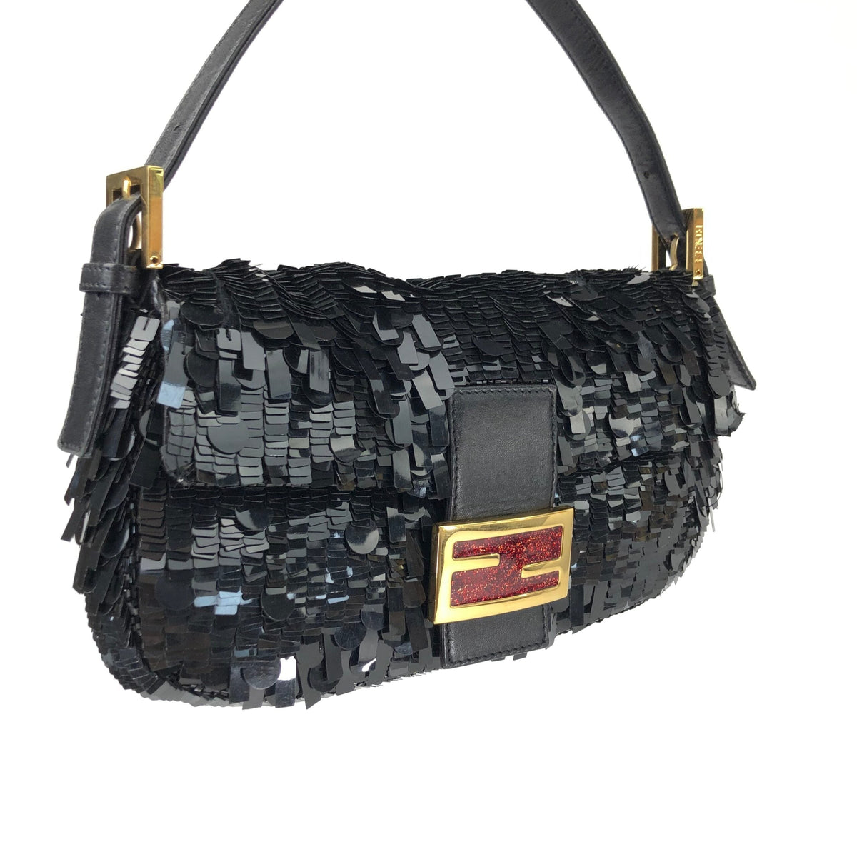 FENDI BEADED BAGUETTE BAG