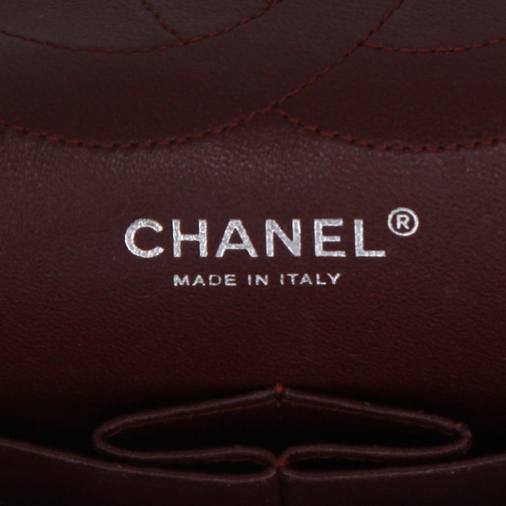 Chanel Timeless Jumbo shoulder bag in black quilted grained leather - DETAIL 9