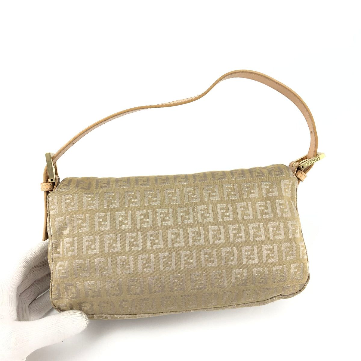 FENDI ZUCCA SHOULDER BAG