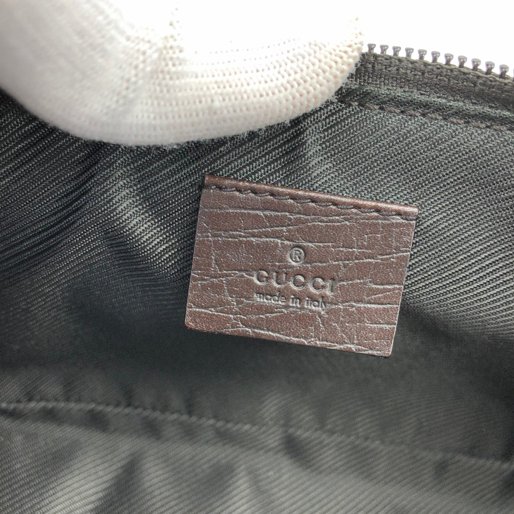 GUCCI MONOGRAM SHOULDER BAG