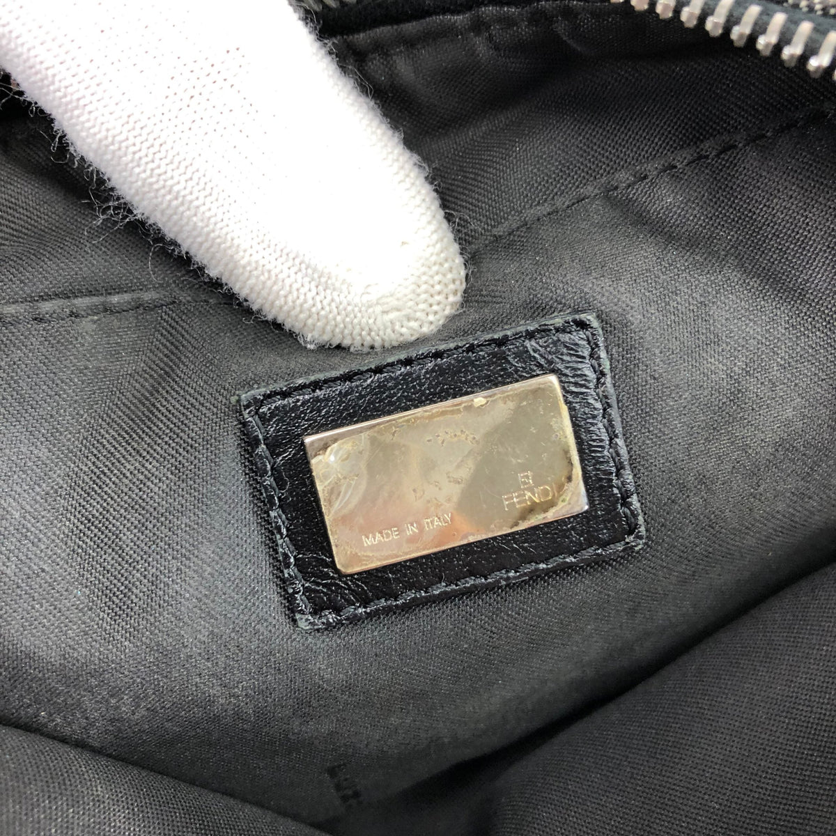FENDI DENIM ZUCCA SHOULDER BAG