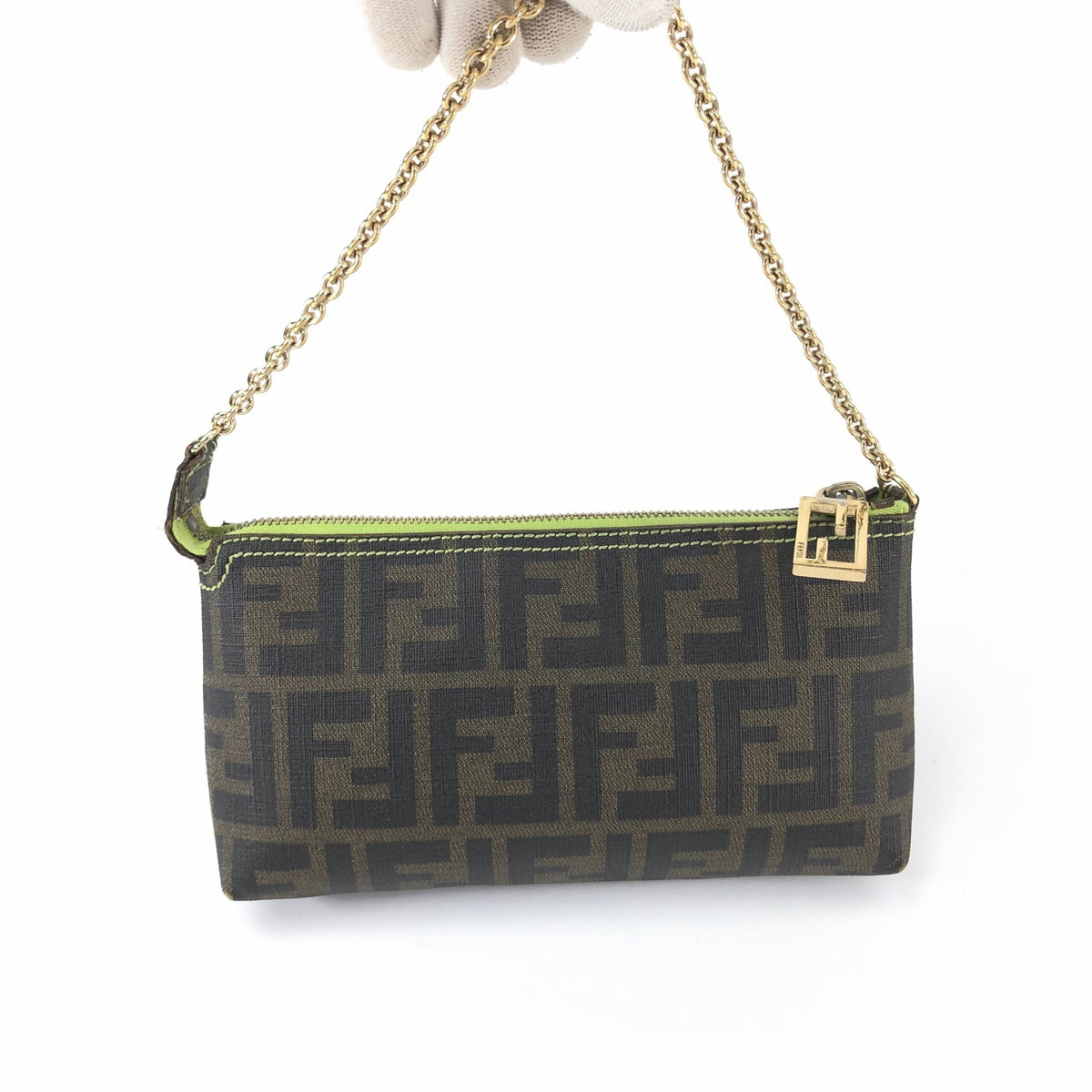 FENDI ZUCCA CHAIN BAG