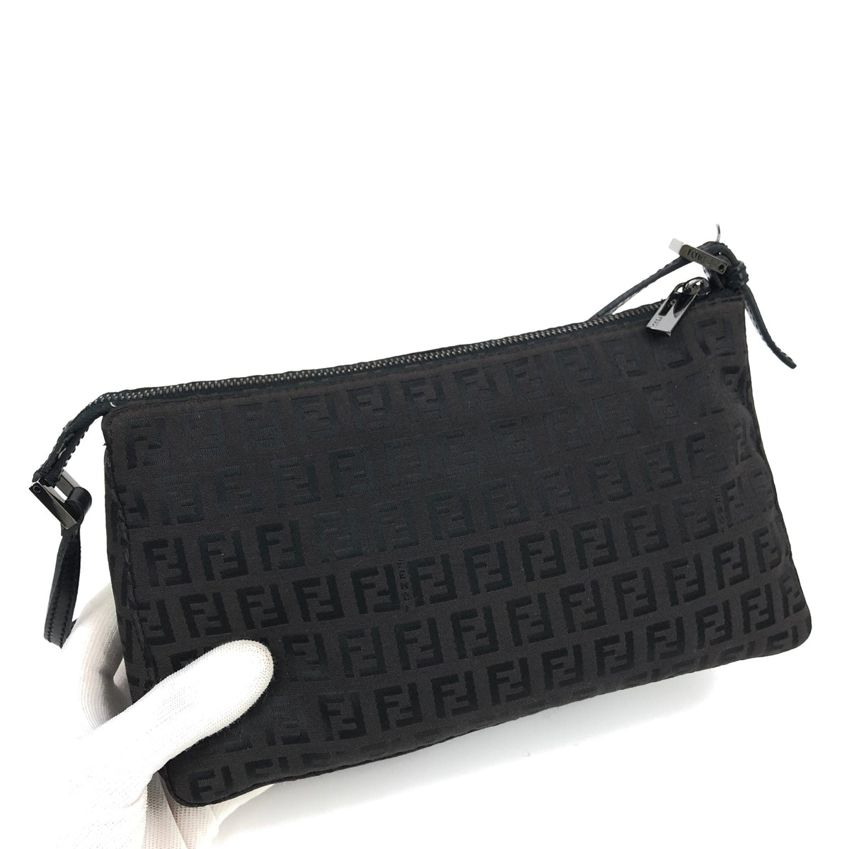 FENDI ZUCCA SHOULDER BAG