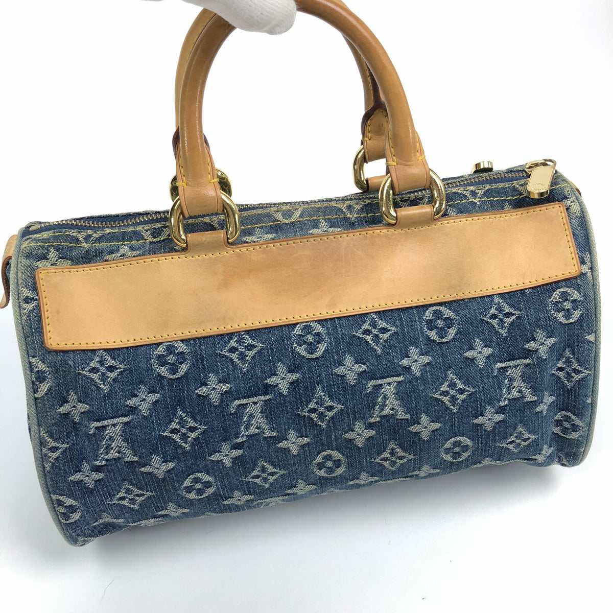 LOUIS VUITTON NEO SPEEDY DENIM BAG