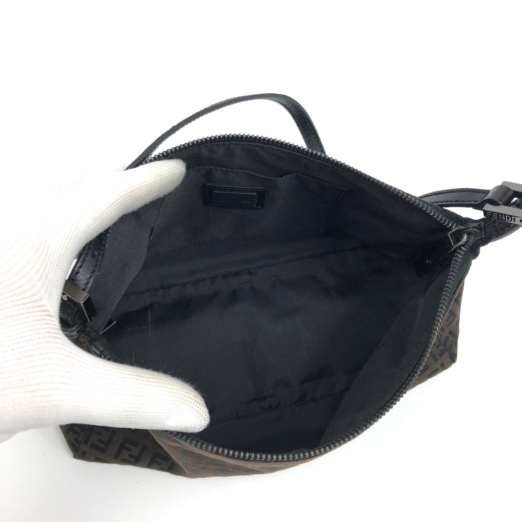 FENDI ZUCCA SHOULDER BAG