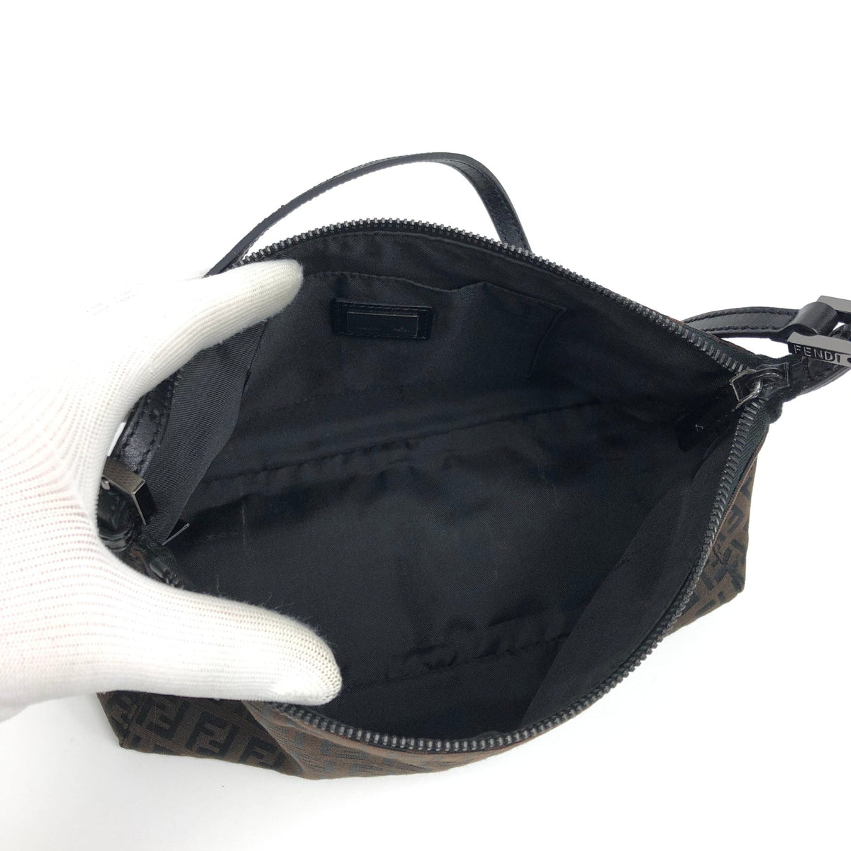 FENDI ZUCCA SHOULDER BAG