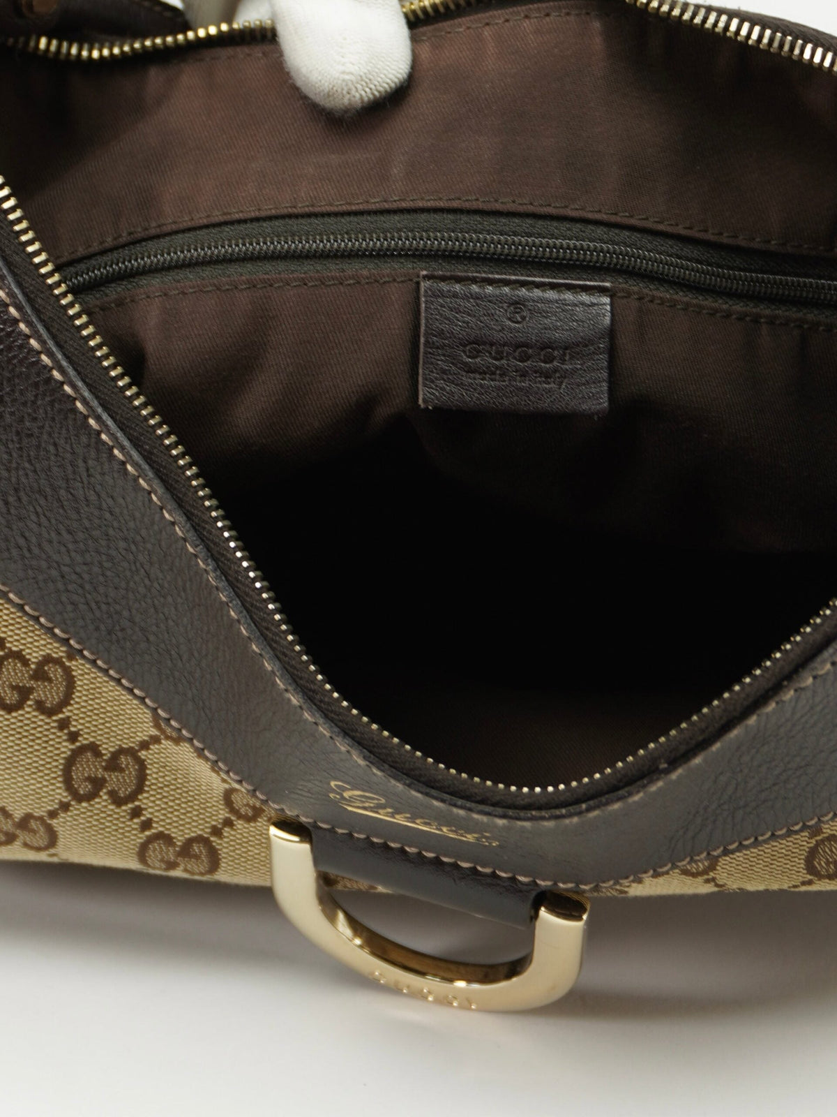 GUCCI MONOGRAM ABBEY BAG