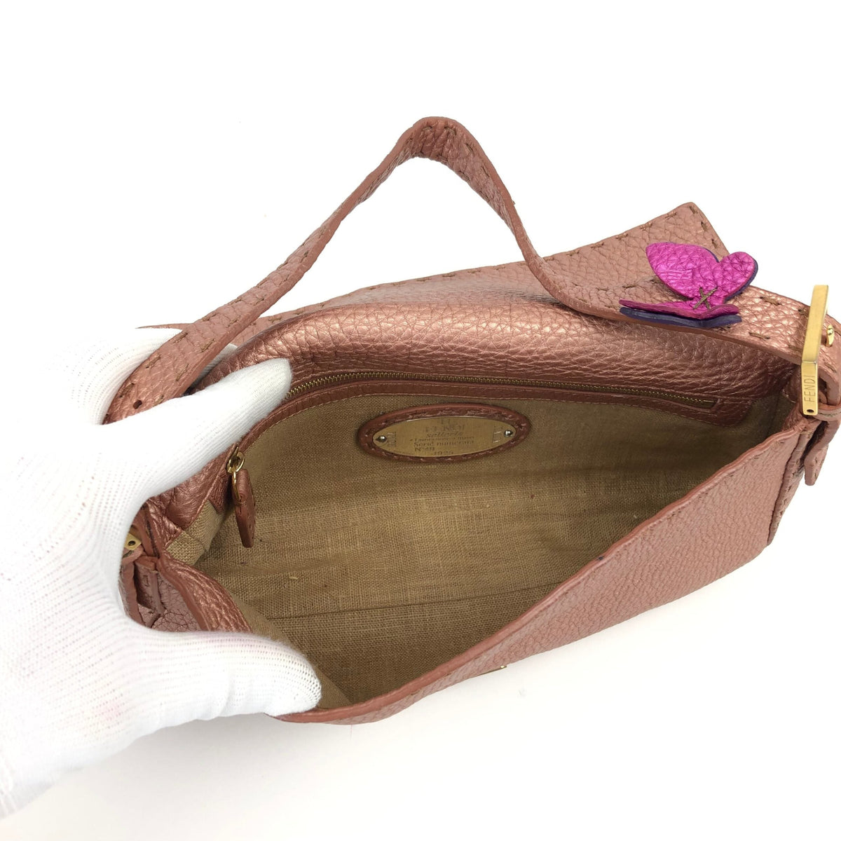 FENDI SELLERIA BAGUETTE BAG