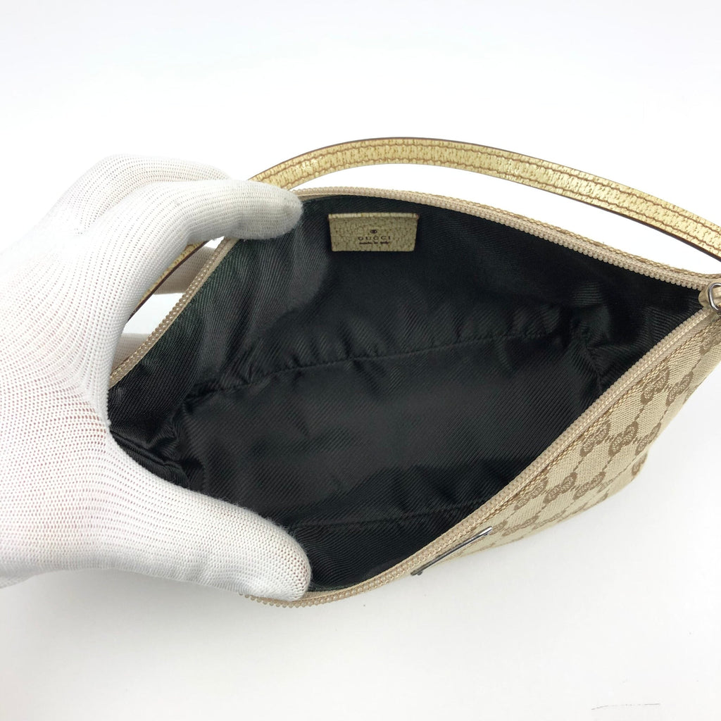 GUCCI MONOGRAM SHOULDER BAG