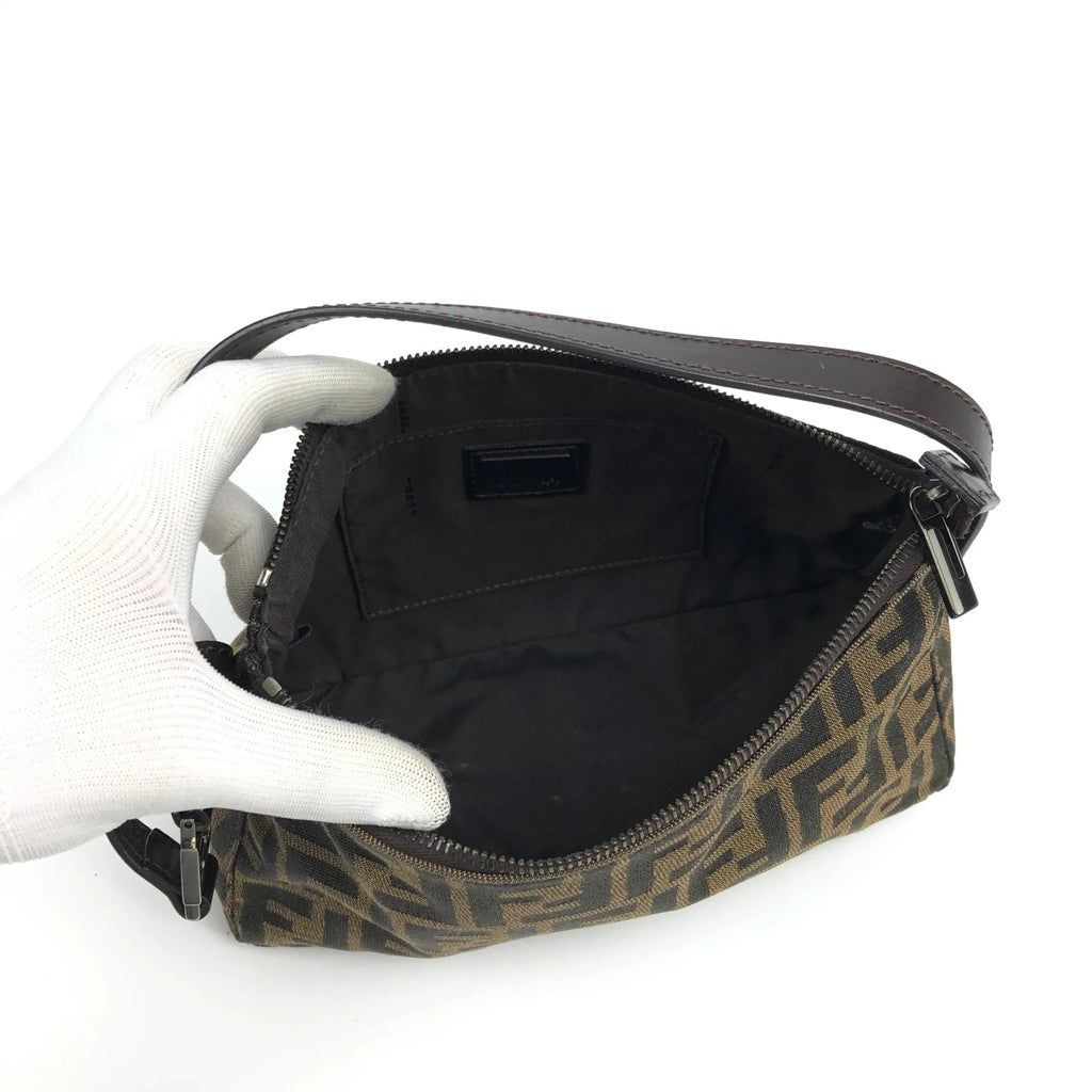 FENDI ZUCCA SHOULDER BAG